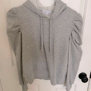Rebecca Minkoff Janine hoodie gray small